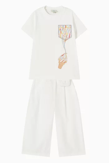 Melting Ice cream T-shirt in Cotton