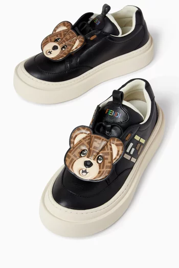 Bear Patch Sneakers