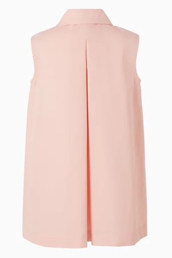 Ruffle Shirt Dress