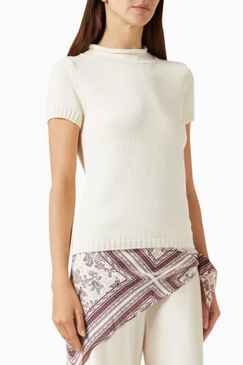 Solene Sweater T-shirt in Organic Cotton