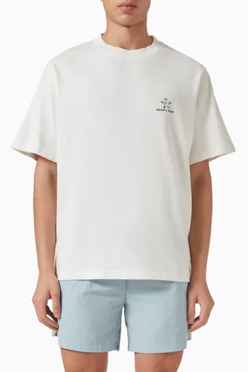 Lemon Outline T-shirt in Cotton