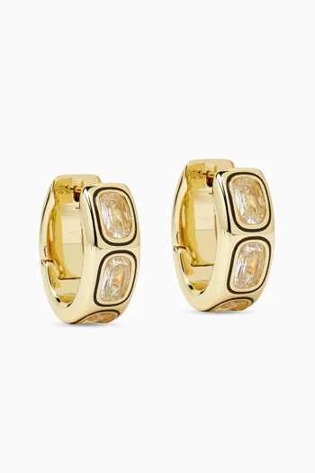 Chubby Hinged Hoop Earrings