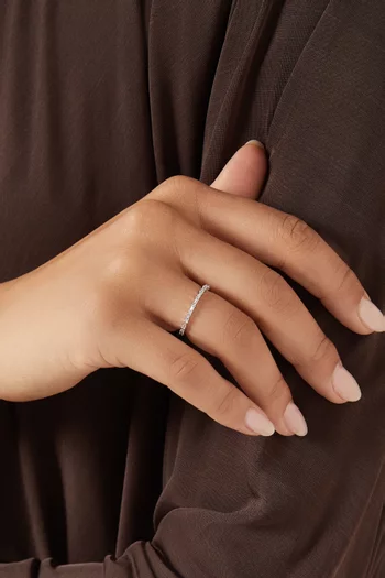 Baguette Ring in Silver