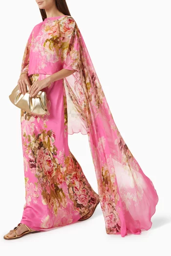 Saro Ruched Cape