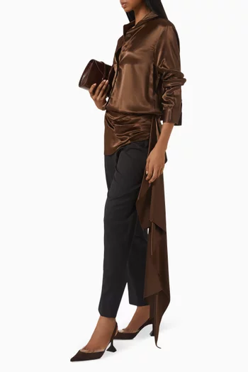 Scarf Drape Pants