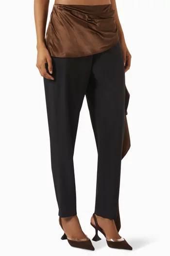 Scarf Drape Pants