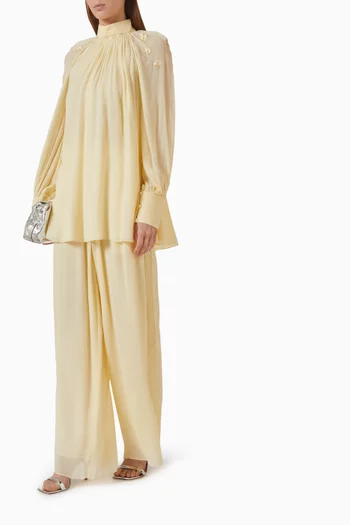 Alaina Top & Pants Set in Georgette