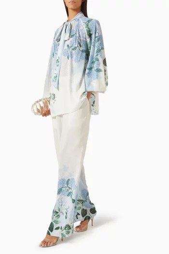 Maryse Top & Pants Set in Georgette