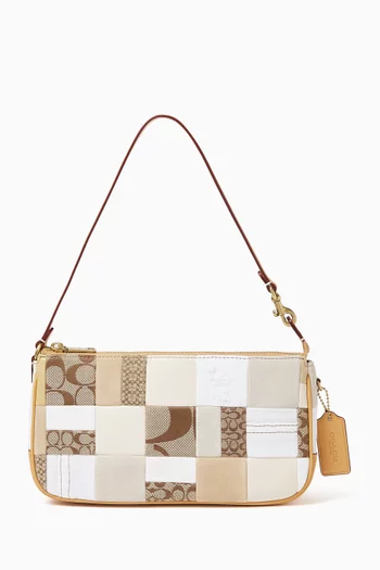Plaza 25 Patchwork Bag in Leather