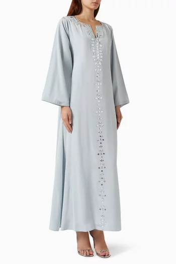 Mirror Embellished Kaftan