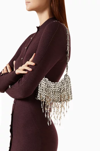 Nano 1969 Pearl Fringe Shoulder Bag