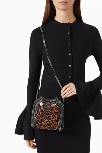 Tiny Falabella Crossbody Bag in Velvet