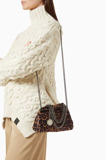 Mini Falabella Bucket Bag in Velvet