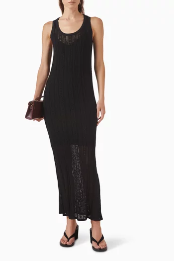 Arie Knit Dress in Viscose Blend