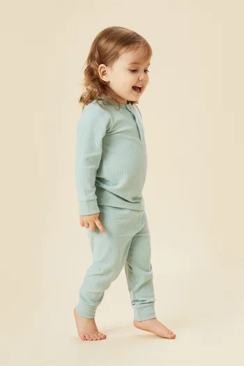 Ribbed Pyjama Set