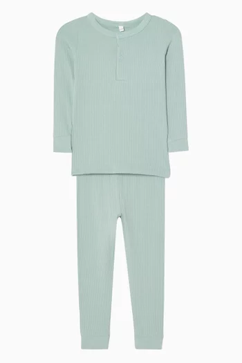 Ribbed Pyjama Set