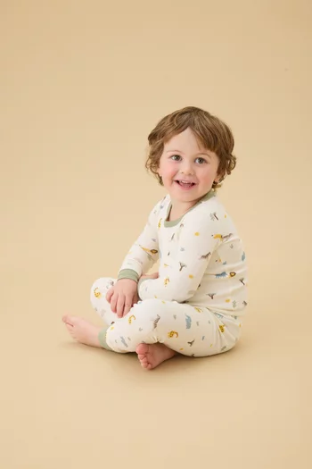 Safari-print Pyjama Set