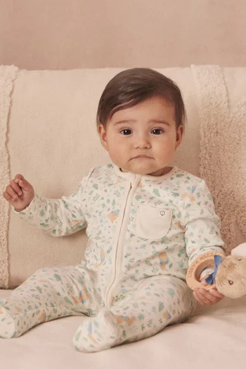 Peter Rabbit Zip-up Sleepsuit