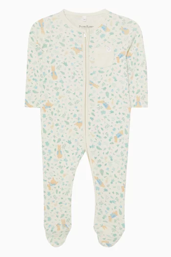 Peter Rabbit Zip-up Sleepsuit