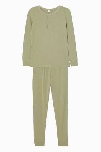 Ribbed Pyjama Set