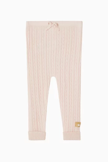 Knitted Leggings in Cashmere