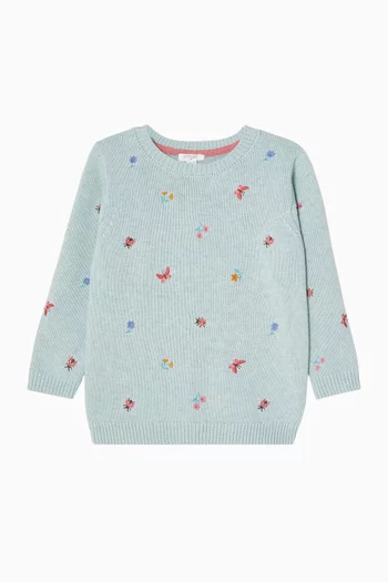 Ladybird Embroidered Sweatshirt