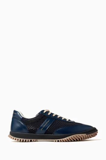 Low-top Sneakers in Mesh