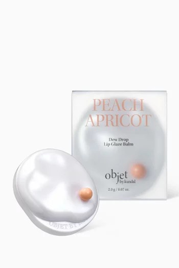 Peach Apricot Duo Drop Lip Glaze Balm, 2g