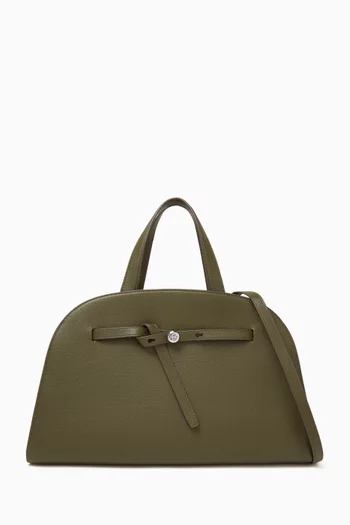 Romy Bauletto Top-handle Bag in Leather