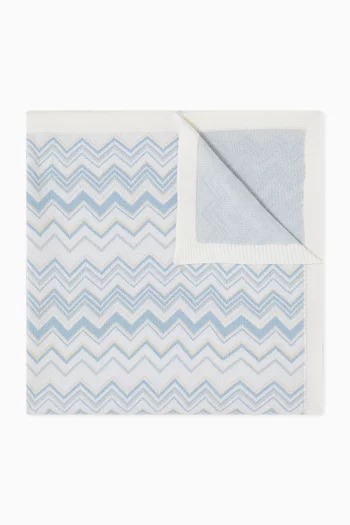 Zigzag Blanket in Cotton