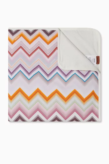 Zigzag Blanket in Cotton