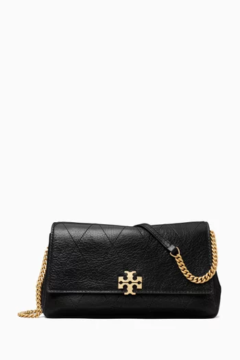 Charlie Chain Wallet in Quilted Leather