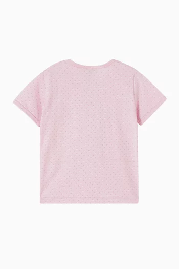 Medusa Patch T-shirt in Pique