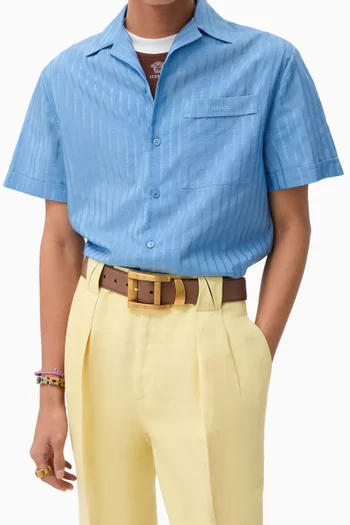 Patch Pocket Shirt in Linen