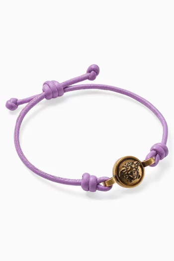 Medusa Bracelet in Leather
