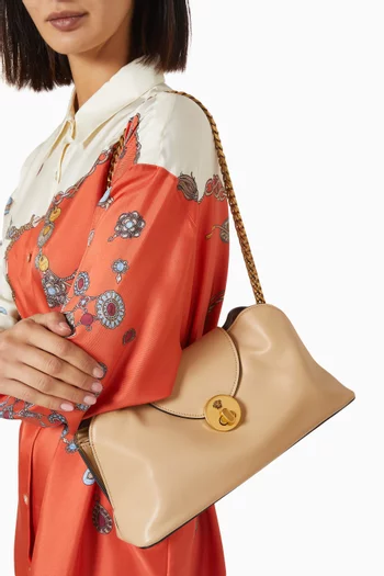 Small Shoulder Bag in Lamb Leather