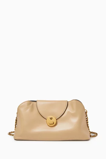 Small Shoulder Bag in Lamb Leather