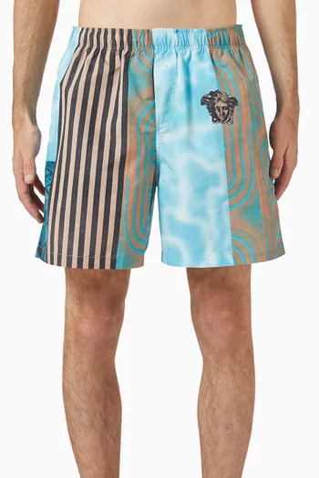 Floating By-print Swim Shorts