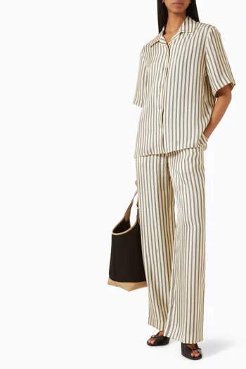 The Meandros Pants in Silk-twill