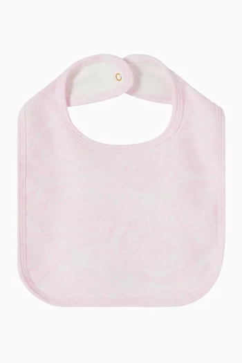 Barocco Print Bib in Cotton