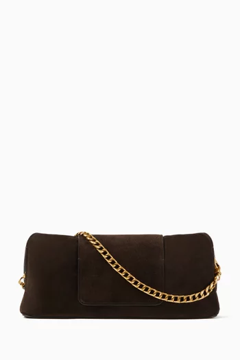 Vivian Clutch in Suede