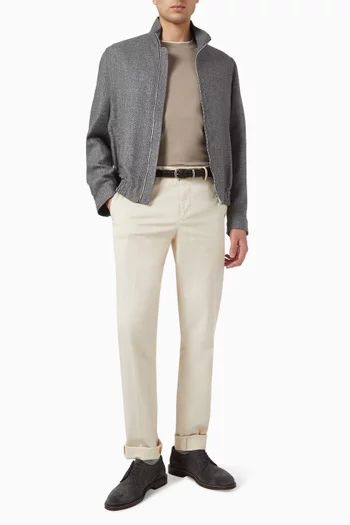 Faux-layering T-shirt in Cotton