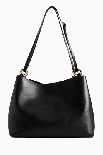Small Eterno Shoulder Bag in Calf Leather