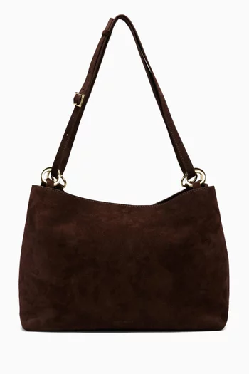 Small Eterno Shoulder Bag in Suede