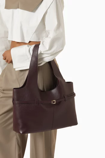 Medium Cambon Cabas Tote Bag in Calfskin Leather