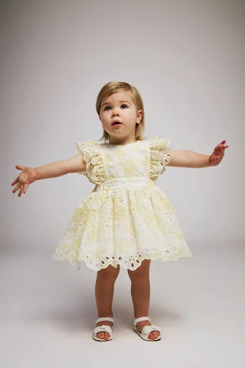 Annie Broderie Mini Dress