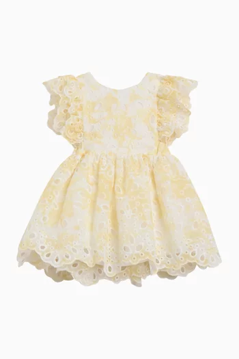 Annie Broderie Mini Dress