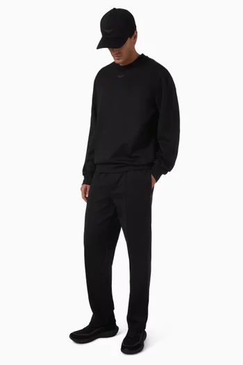 x Aston Martin Modern-fit Pants in Cotton-blend