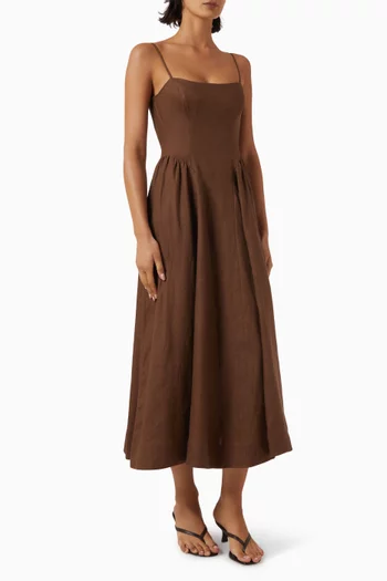 Neri Dress in Linen