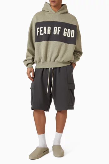 Cargo Basketball Shorts in Core Fleece
